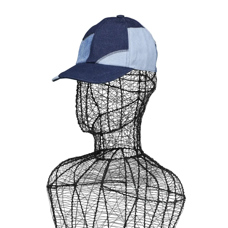 Baseball in denim patchwork scuro - Koi collection